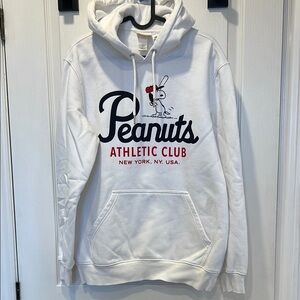 Peanuts White Sweatshirt Classic Hoodie